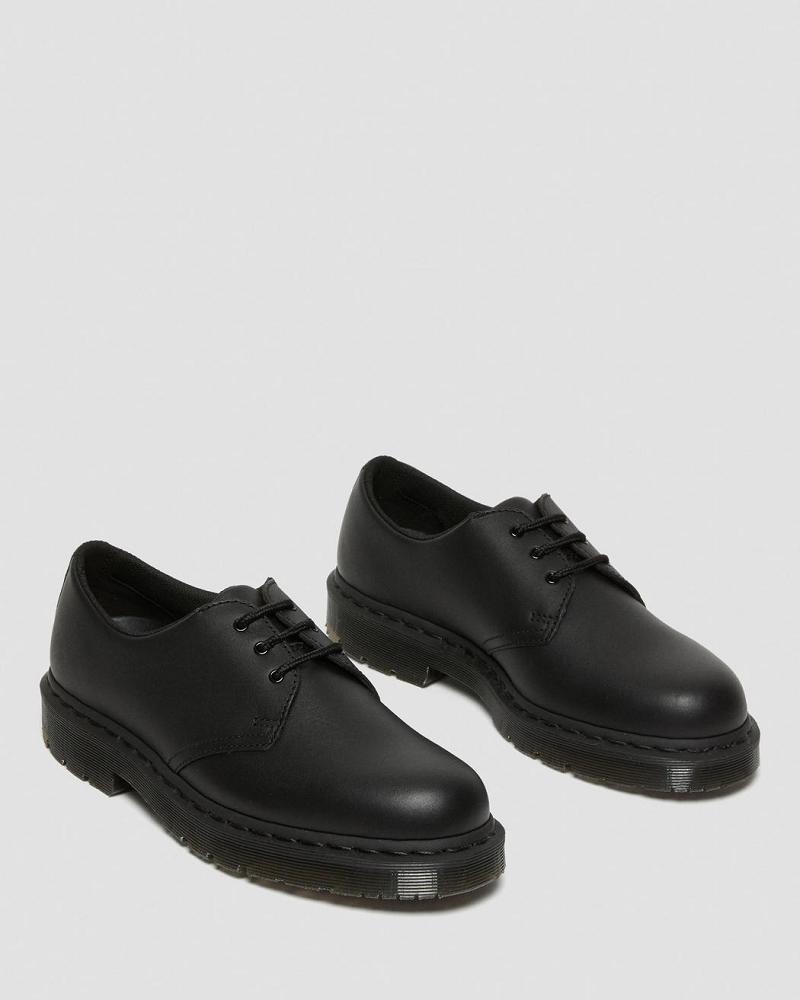 Dr Martens 1461 Mono Slip Resistant Arbeidssko Herre Svarte | Norge 180GSO